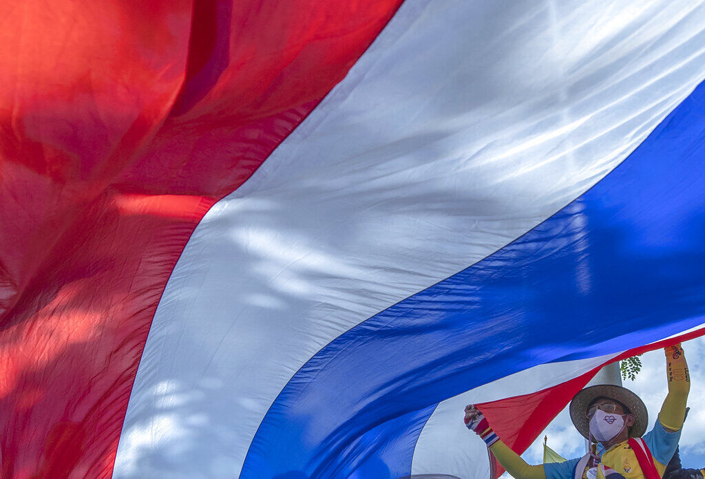 APTOPIX Thailand Royalist Protest